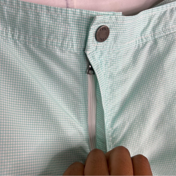Onia Men’s Calder Mid-Length Gingham Swim Trunks size 38 - Picture 3 of 8
